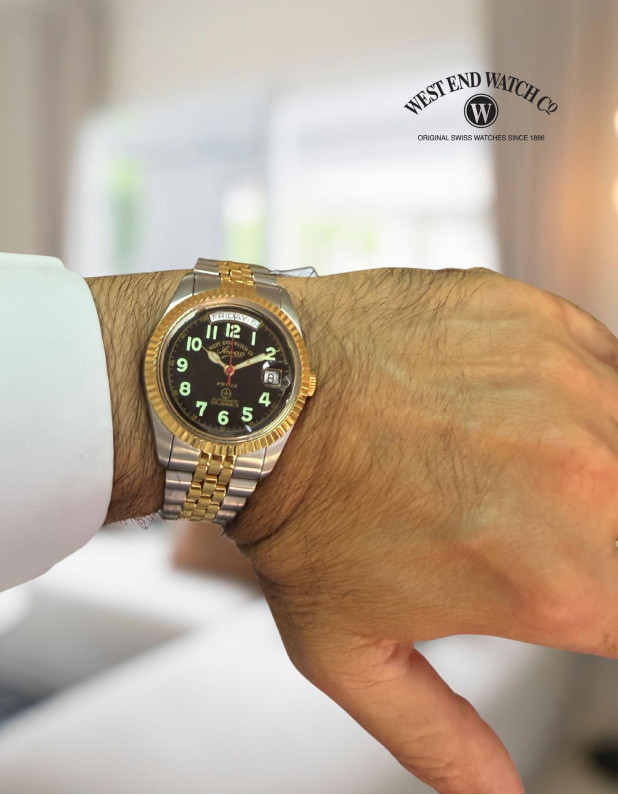 WEST END Classic 37mm Automatic Watch